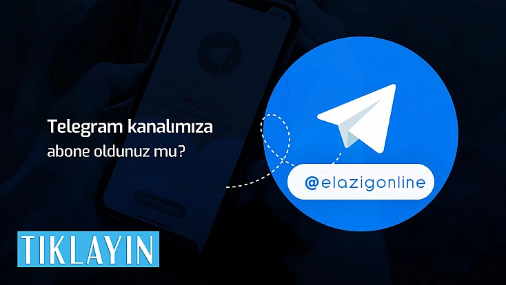 Elazığ Online'yi Telegram'dan takip edin!