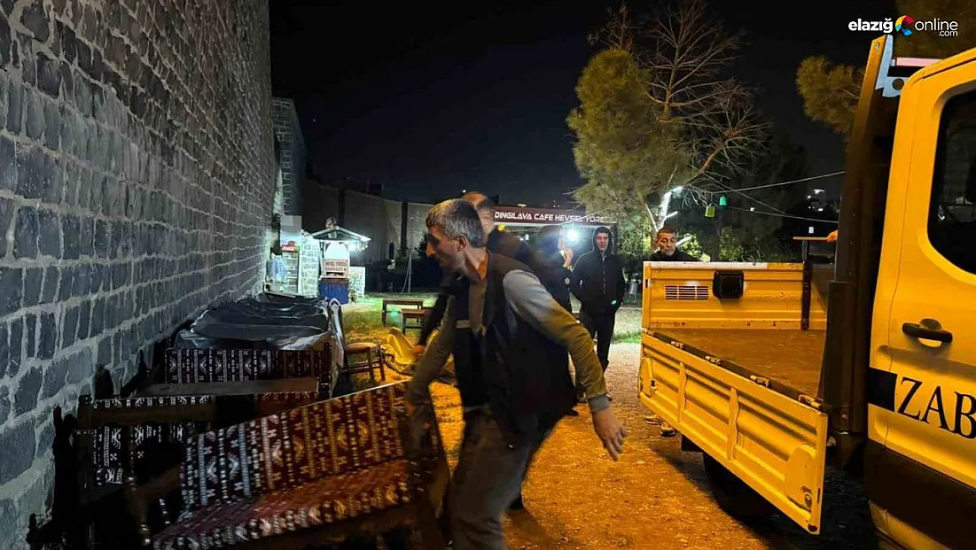 Diyarbakır'da sur diplerini işgal eden işyeri tahliye edildi