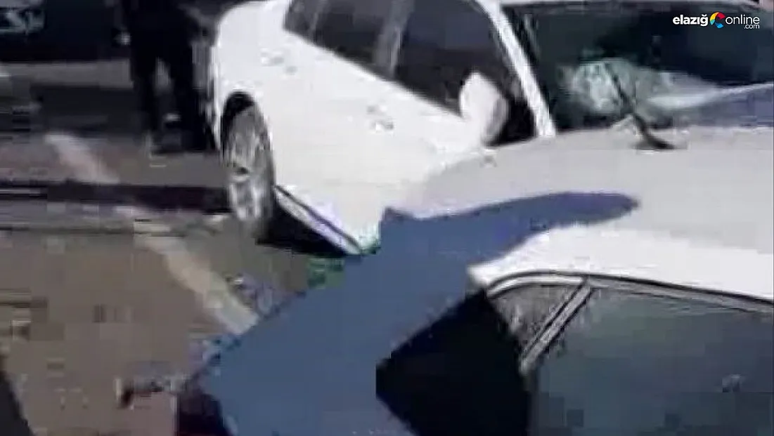 Diyarbakır'da zincirleme kaza: 4 yaralı