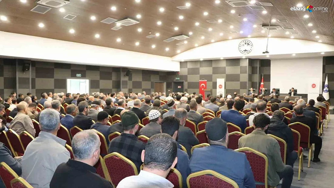 Elazığ’da Din Görevlileri İstişare Toplantısında Birlik Mesajı Verdi!