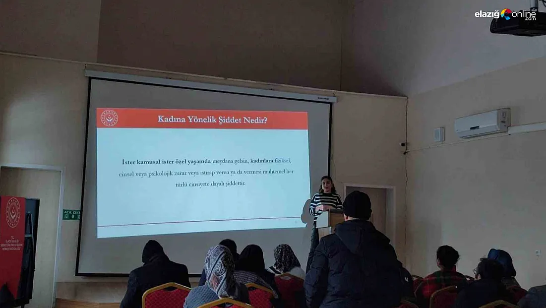 Elazığ’da şiddete karşı 'Sıfır Tolerans' eğitimi: İlk sinyali fark et, bir hayatı kurtar