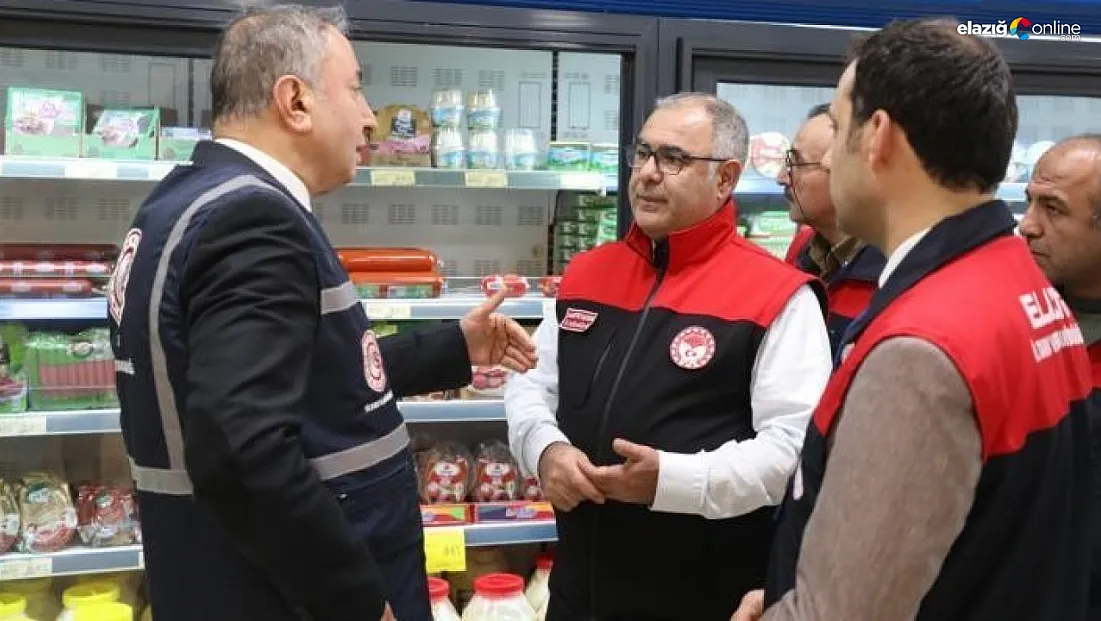 Elazığ’da Ramazan denetimi: İl Tarım Müdürlüğü ekipleri sahaya indi