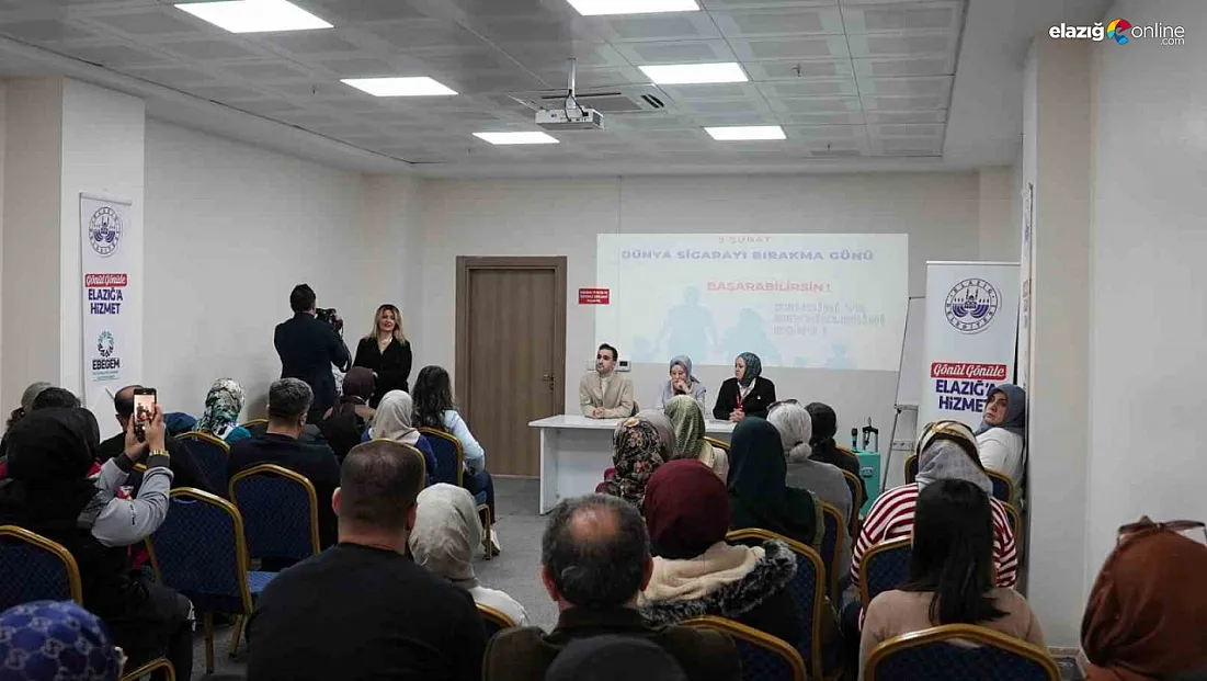 Elazığ'da sigaraya karşı büyük seferberlik: 'Alo 171 ile hayatınızı değiştirin'