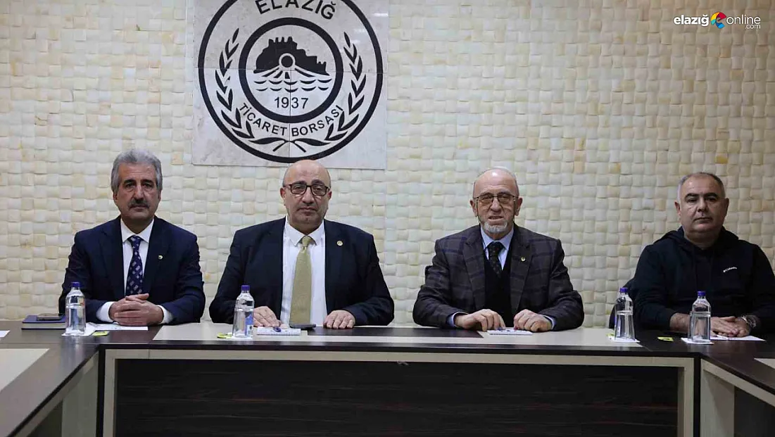 2025 geride kaldı, şimdi hedef 2026: Elazığ Ticaret Borsası'nda proje mesaisi