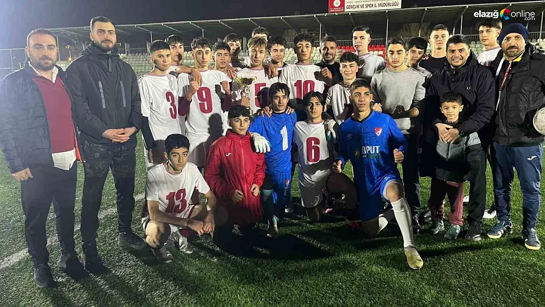 U16 Ligi’nde şampiyon Elazığspor