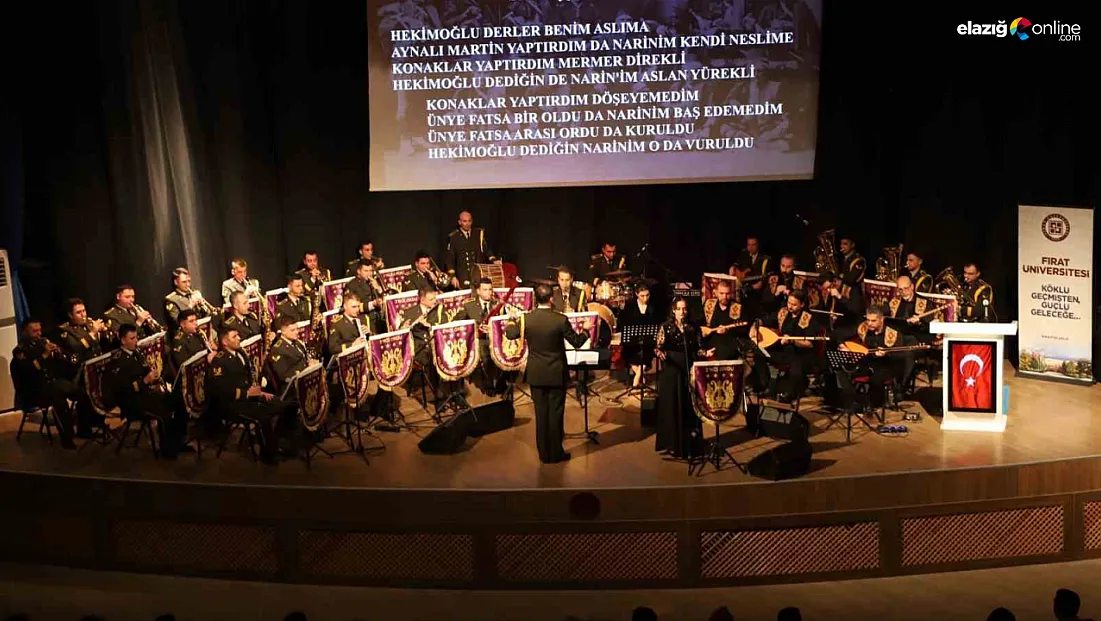 Fırat Üniversitesi’nin 50. yılına yakışan konser