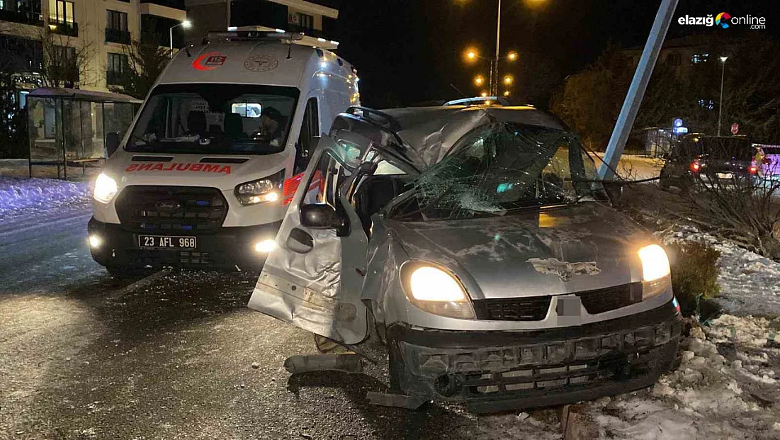 Ataşehir’de buzlanan yol kazaya davetiye çıkardı: 4 yaralı