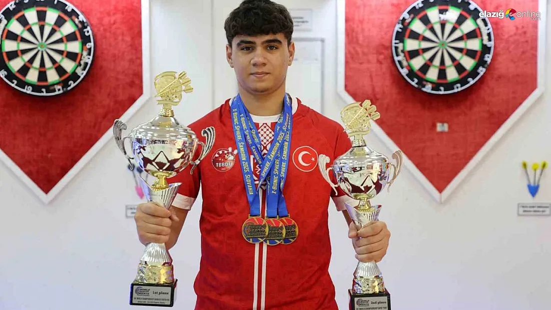 Hobiden Dünya Şampiyonluğuna: Dartta Dünya Zirvesi Elazığ’dan!