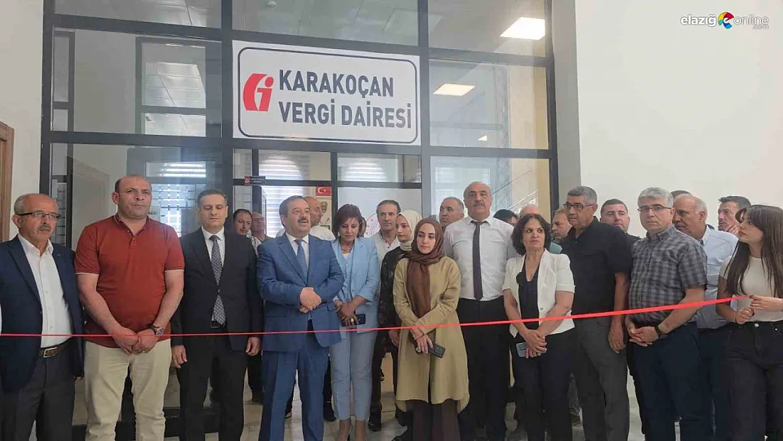 Karakoçan Vergi Dairesi Açıldı! Mükelleflere Hızlı ve Etkin Hizmet!