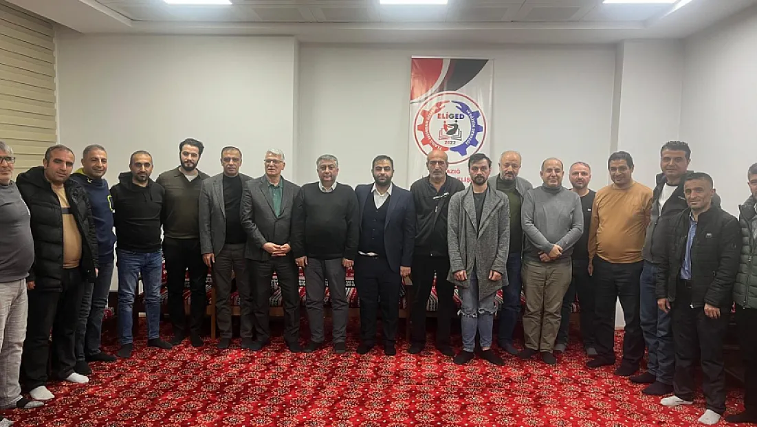 ELİGED’de Tugay Telçeken güven tazeledi: Elazığ için 'yola devam' dedi