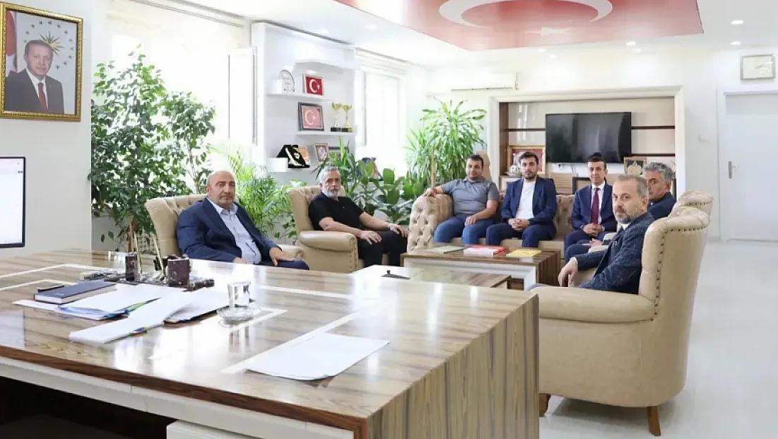 Vekil Açıkkapı'dan Beraat Şahin’e Hayırlı Olsun Ziyareti