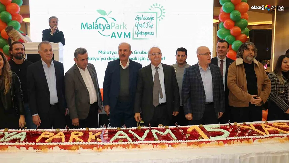 MalatyaPark AVM 15. yılını coşkulu bir etkinlikle kutladı