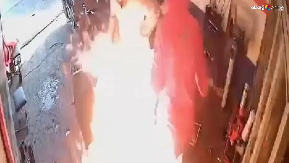 Elazığ Sanayi Sitesi’nde Korku Dolu Anlar!