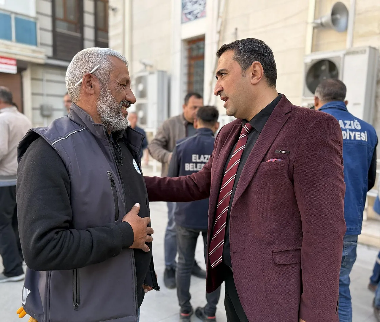 Hizmet-İş Sendikası Elazığ Şube Başkan Adayı Murat Ertürk, Emekçilerin Yanında