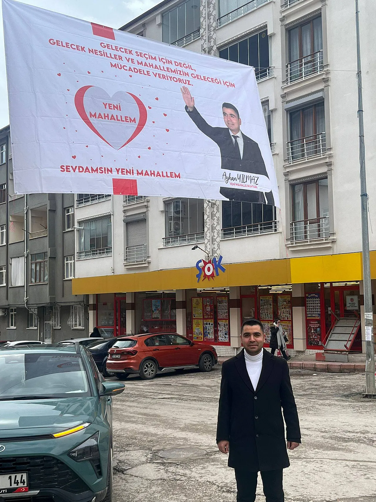 Elazığ Yeni Mahalle'de Sevgililer Günü'ne farklı dokunuş!