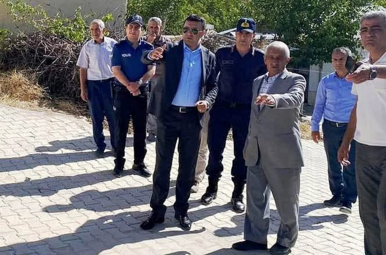 Keban Kaymakamı Akbulut, çalışmaları yerinde inceledi