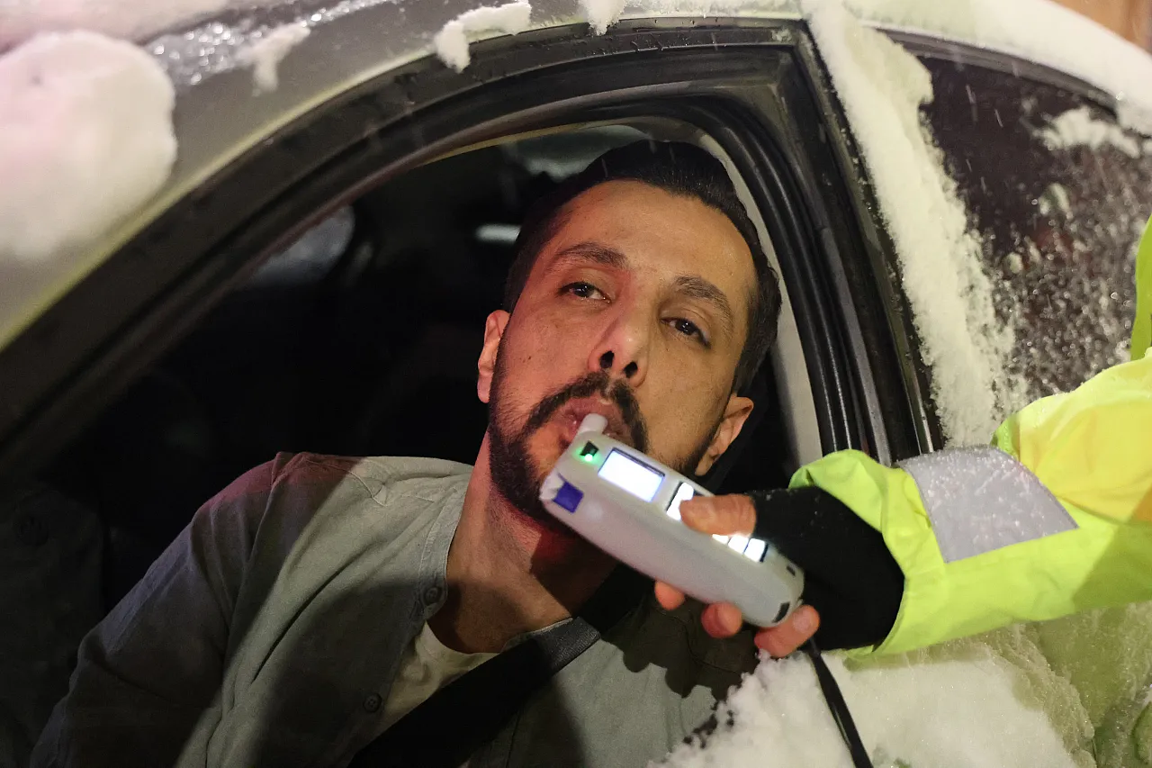 Yeni yılın ilk saatlerinde polis ekiplerinden denetim