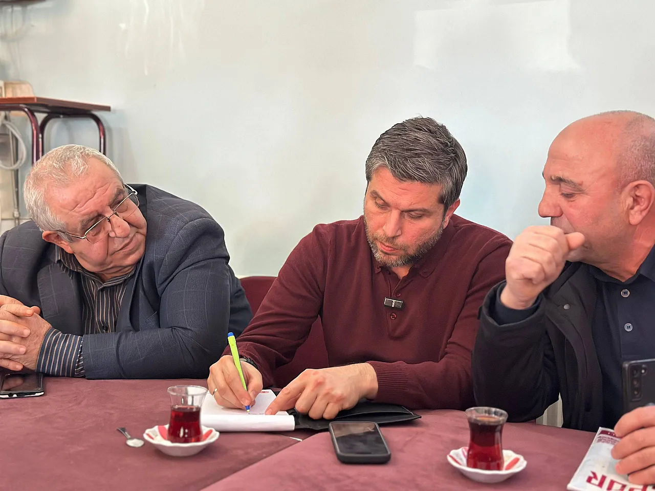 Nazırlı'dan tam saha pres: Ulukent'te vatandaşla, DSİ ve Orman'da yatırımla buluştu