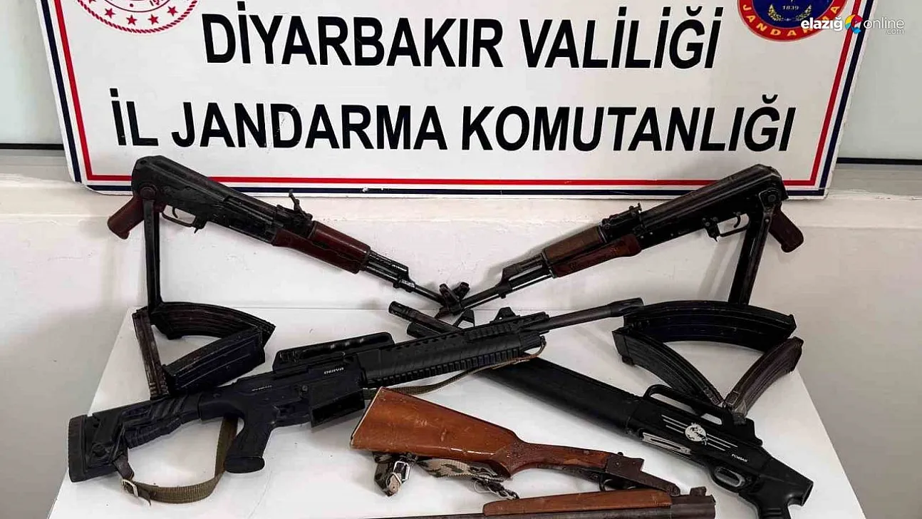 Diyarbakır Jandarması Silah Kaçakçılarına Geçit Vermedi