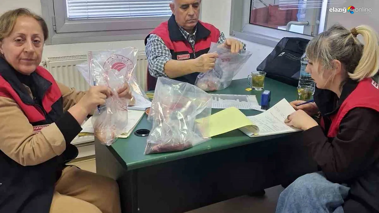 Elazığ'da gıda denetiminde 2026 mesaisi başladı: Sahada numune seferberliği