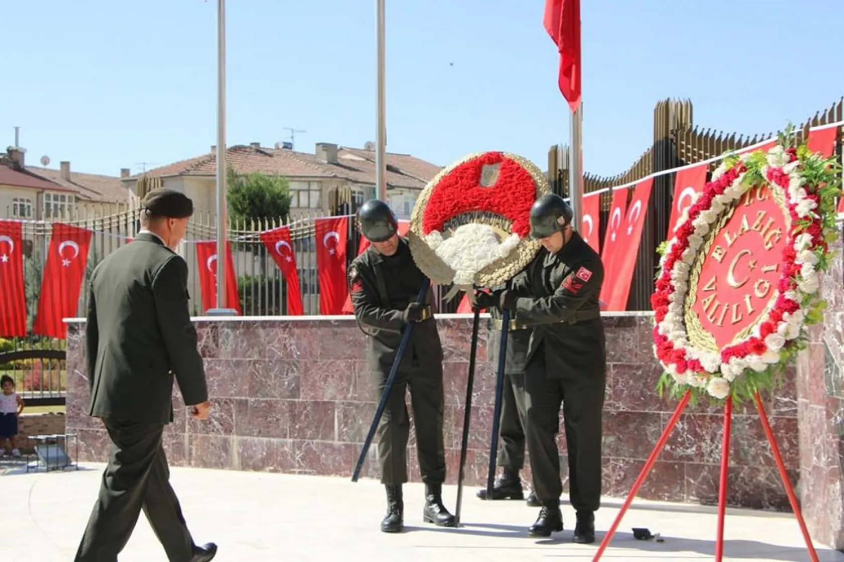 19 Eylül Gaziler Günü Elazığ'da düzenlenen tören ile kutlandı.