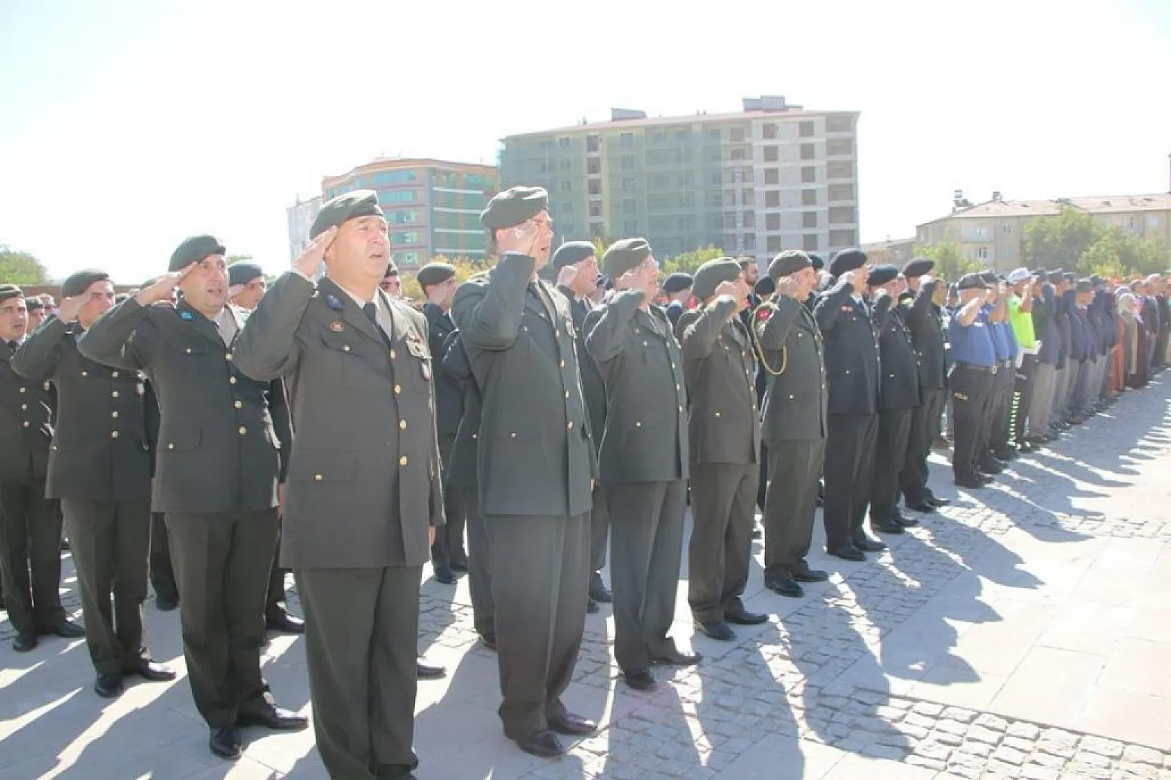 19 Eylül Gaziler Günü Elazığ'da düzenlenen tören ile kutlandı.