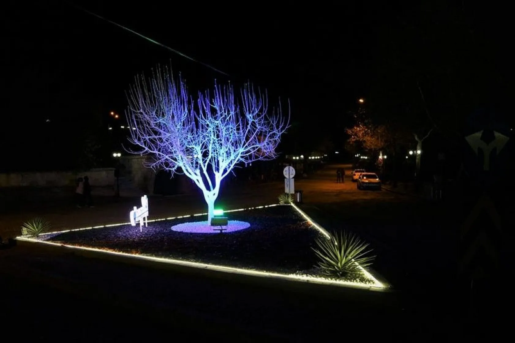 4 bin yıllık tarihi Harput, geceleri ayrı bir güzelliğe büründü