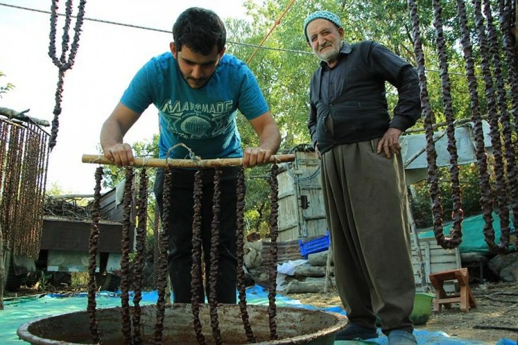 Elazığ'ın tescilli lezzeti 'orcik' için mesai başladı
