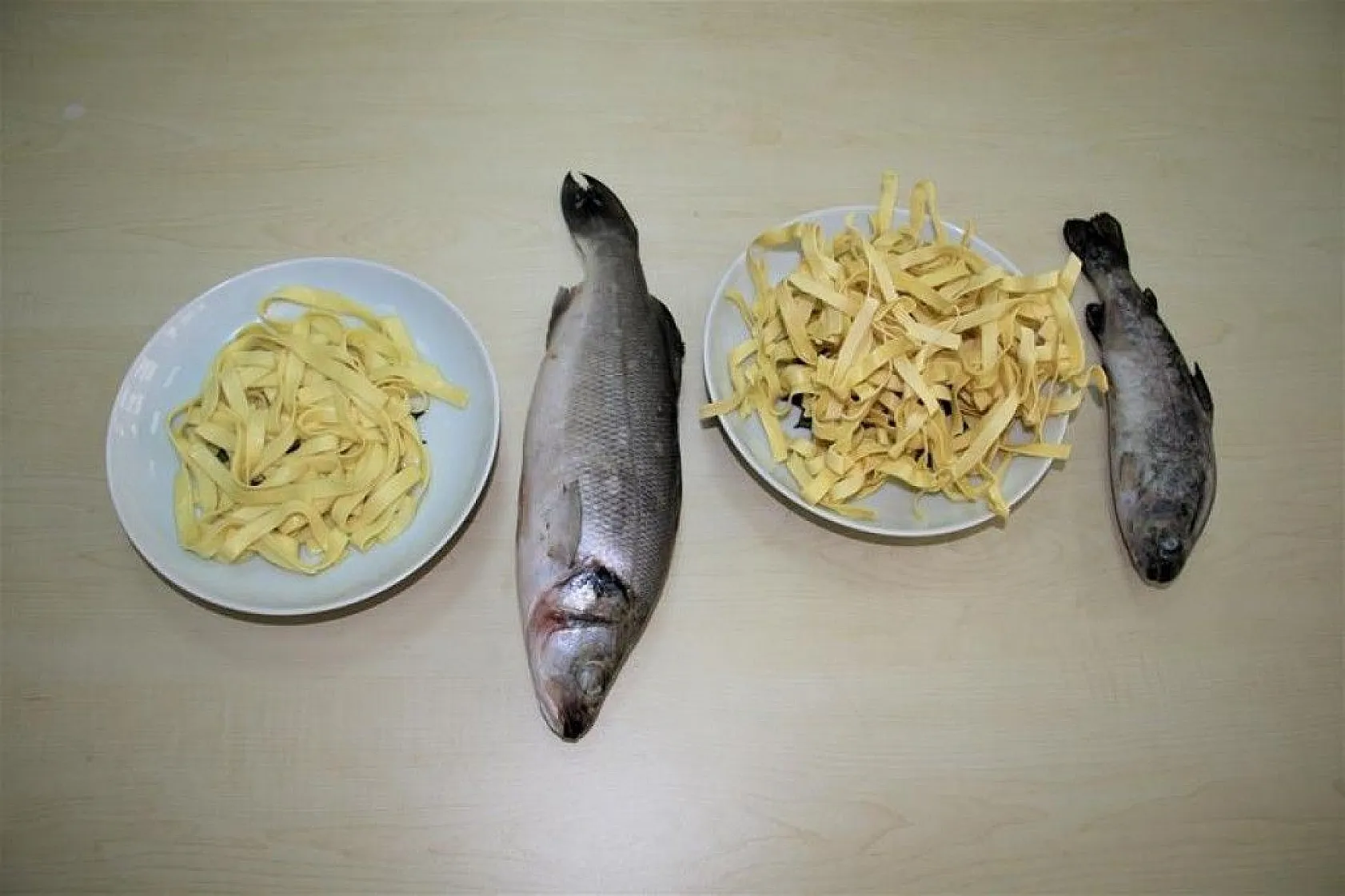 Kokusu gitti, tadı kaldı balık ve kılçığından makarna