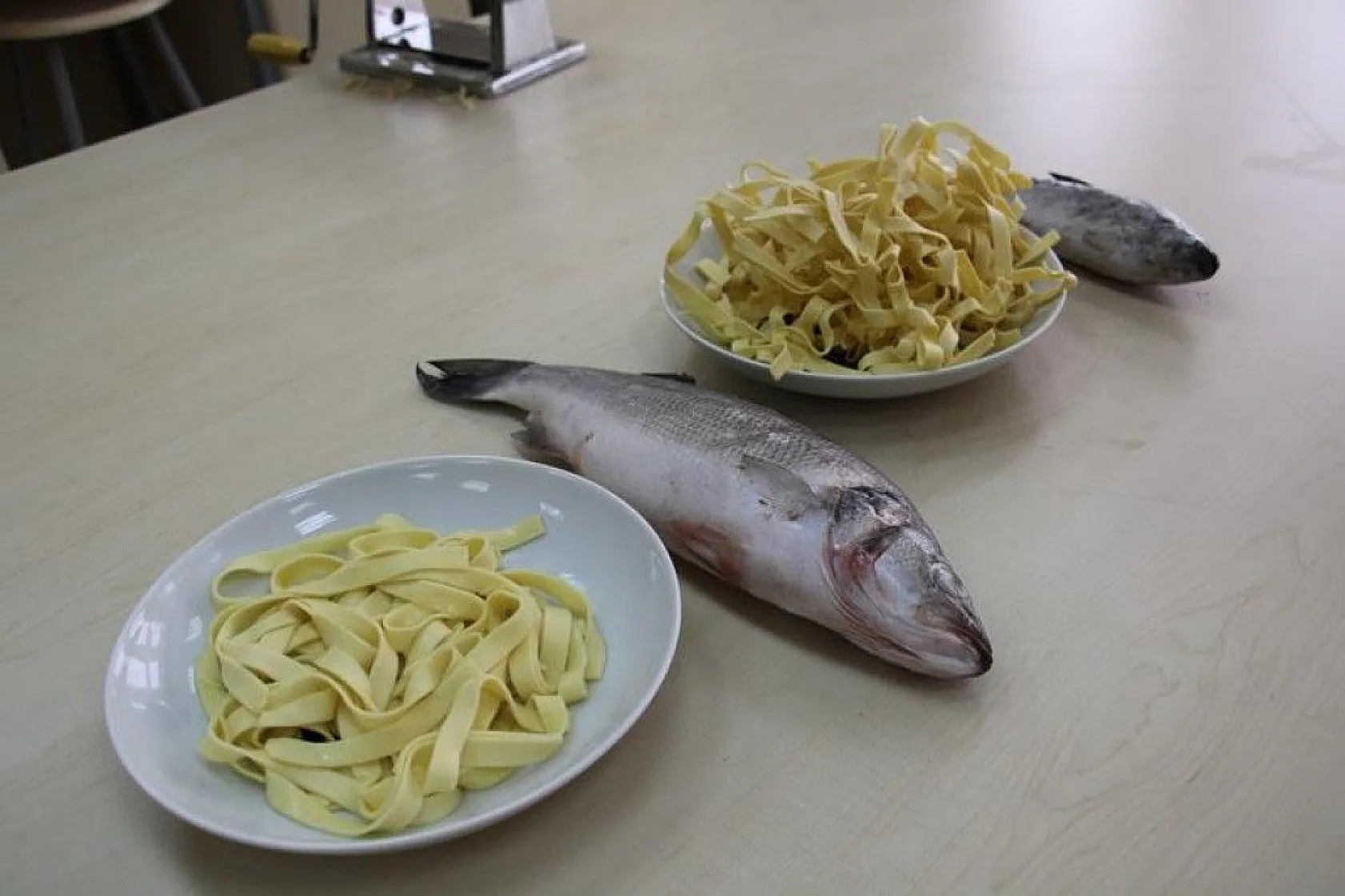 Kokusu gitti, tadı kaldı balık ve kılçığından makarna