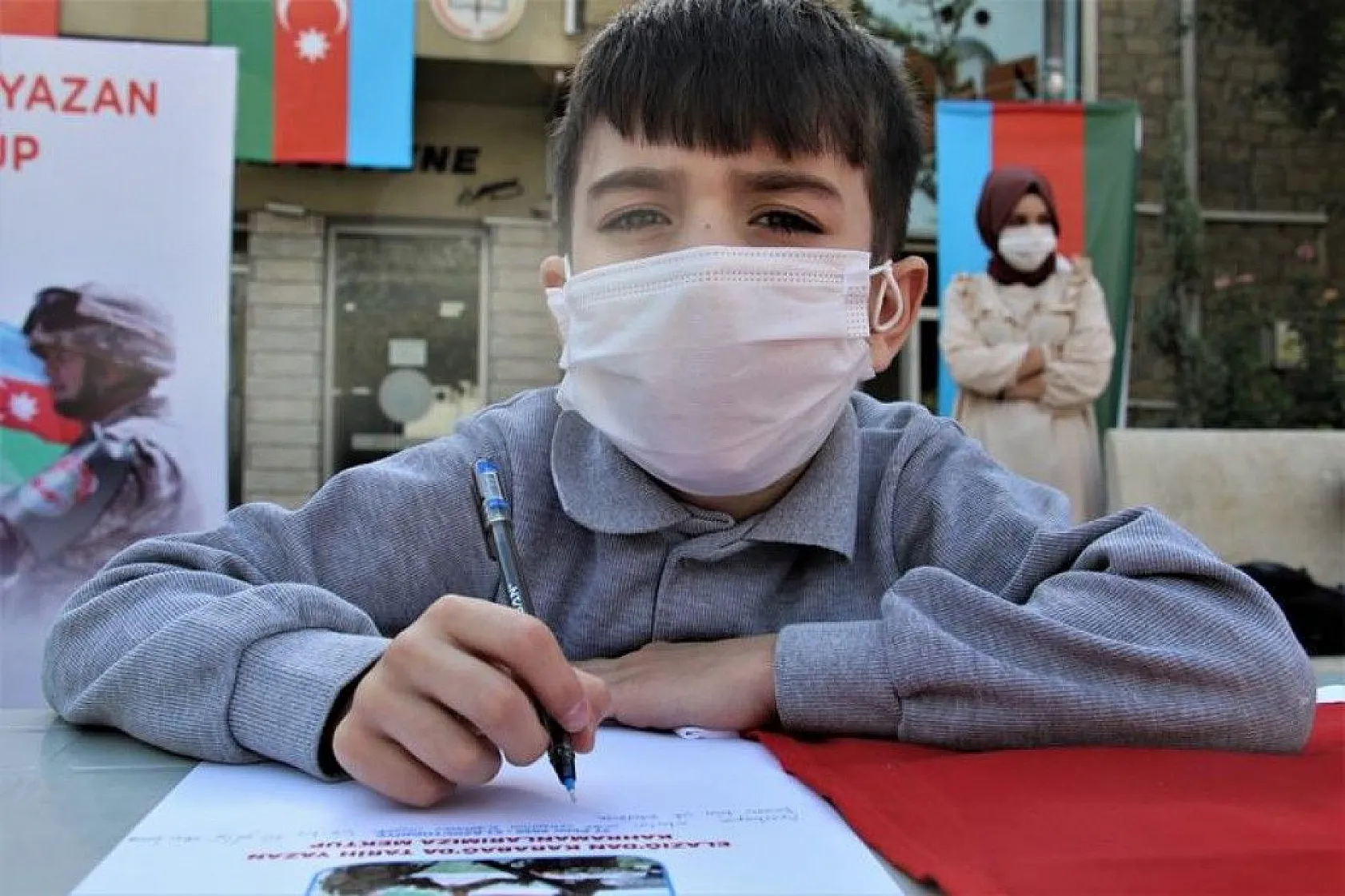 Azerbaycanlı Kenan'dan asker babasına duygu yüklü mektup