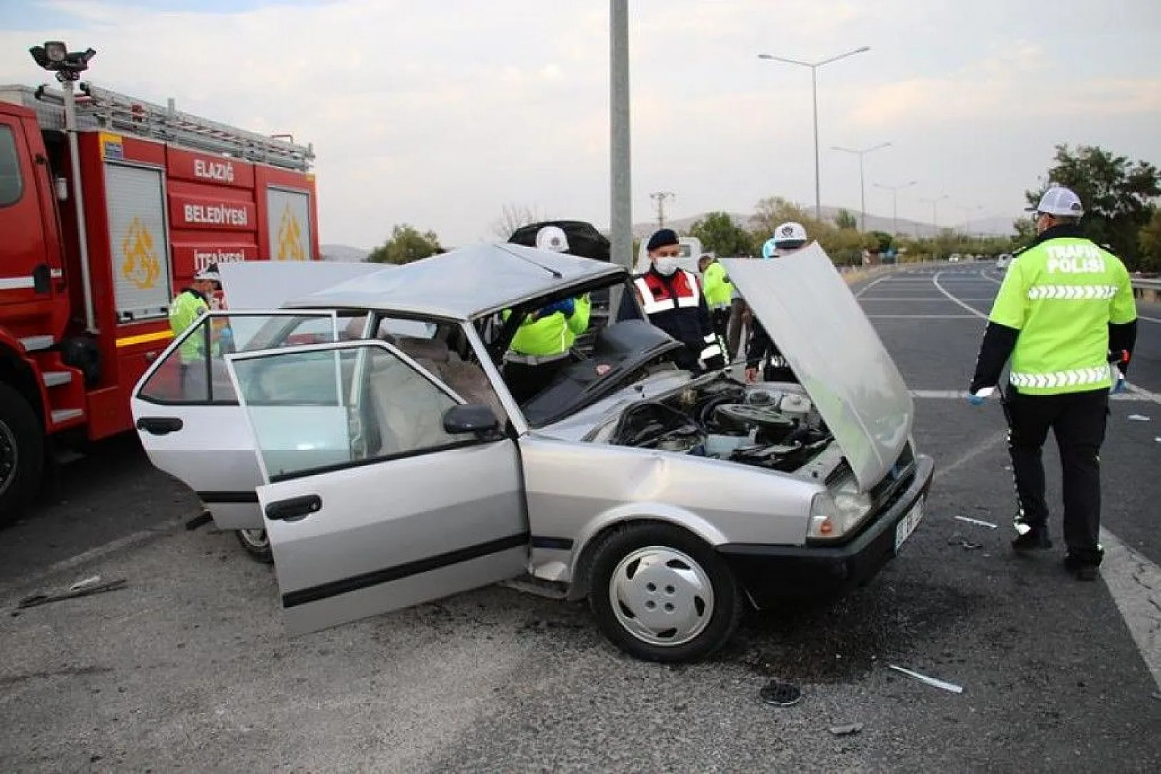 Meydana gelen trafik kazasında 1 kişi hayatını kaybetti
