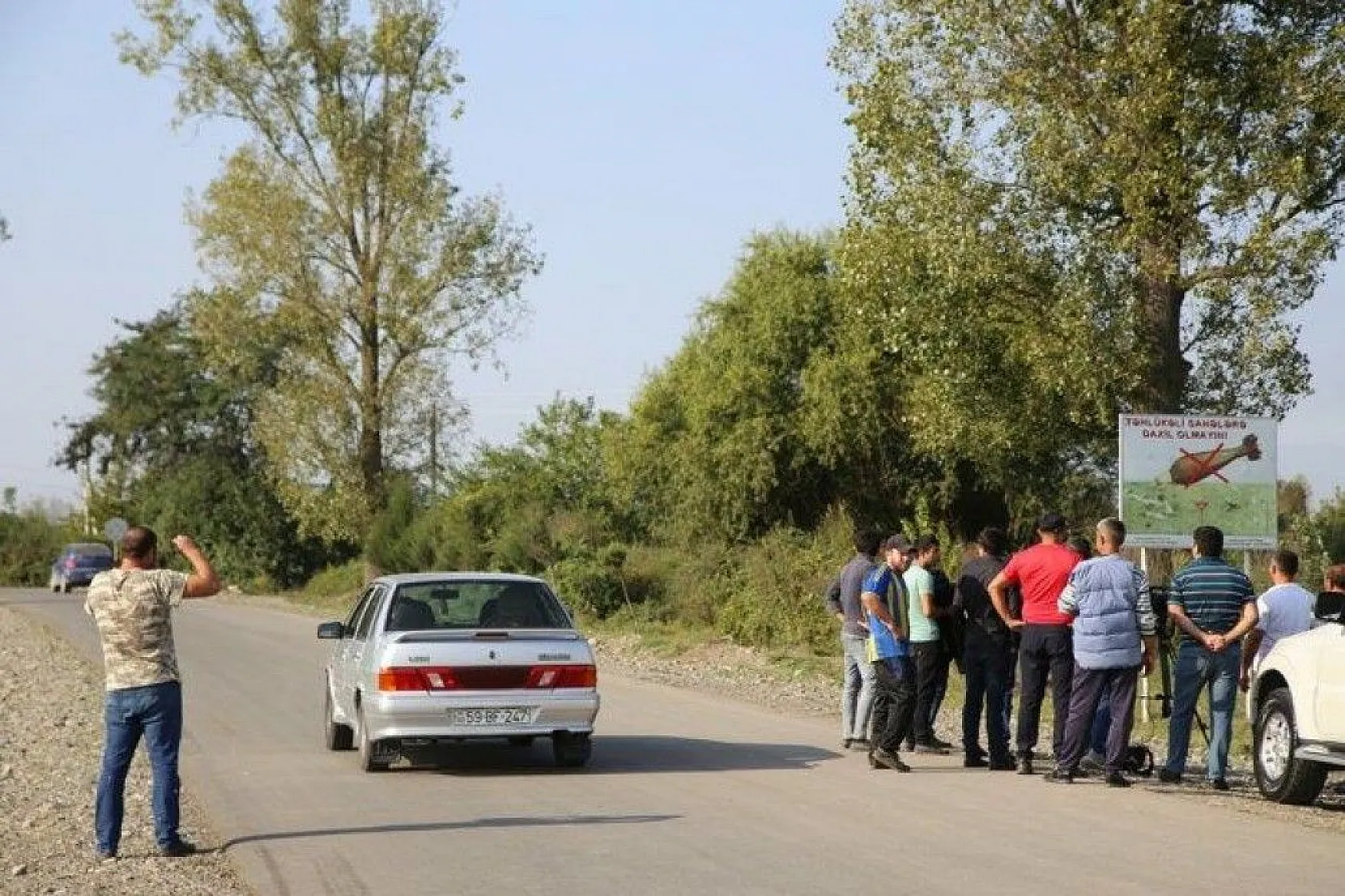 Ermenistan tarafından saldırıya uğrayan Azerbaycanlı vatandaşlara ait ilk kareler yayınlandı