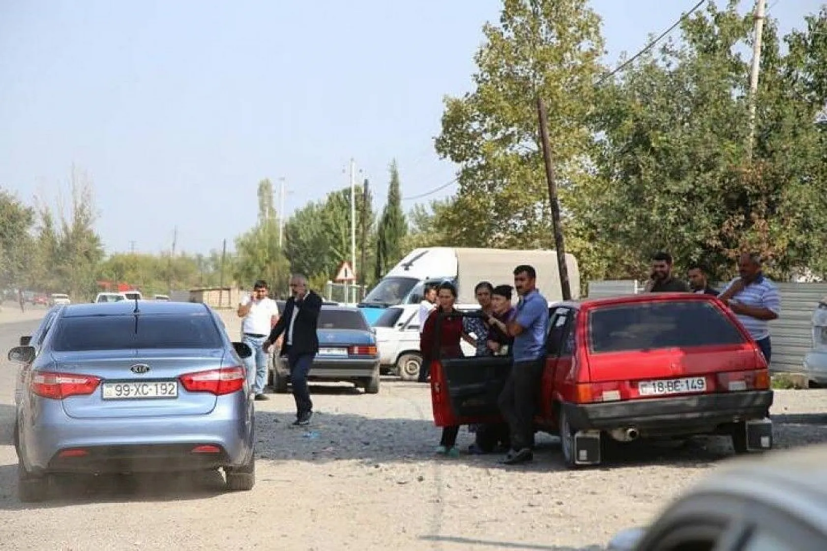 Ermenistan tarafından saldırıya uğrayan Azerbaycanlı vatandaşlara ait ilk kareler yayınlandı