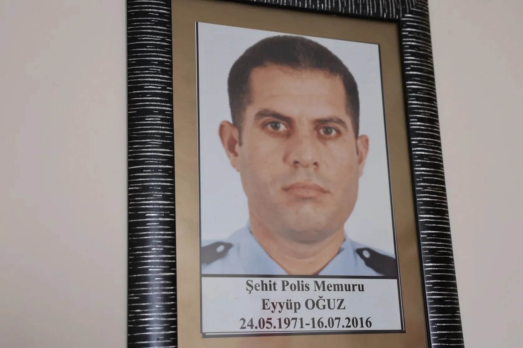 Şehit Polis Eyyüp Oğuz'un babası Tevfik Oğuz: Oğlumun vatan sevgisiyle gurur duyuyorum