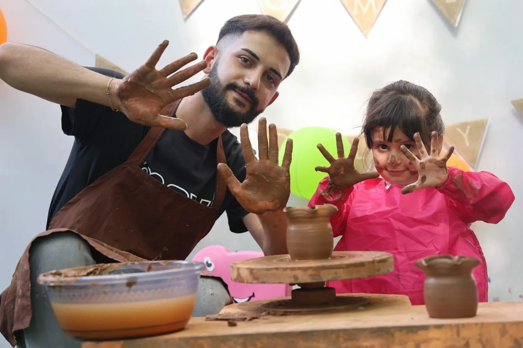 Elazığ'da otizmli çocuklar için anlamlı etkinlik: Gönüllerince eğlendiler!