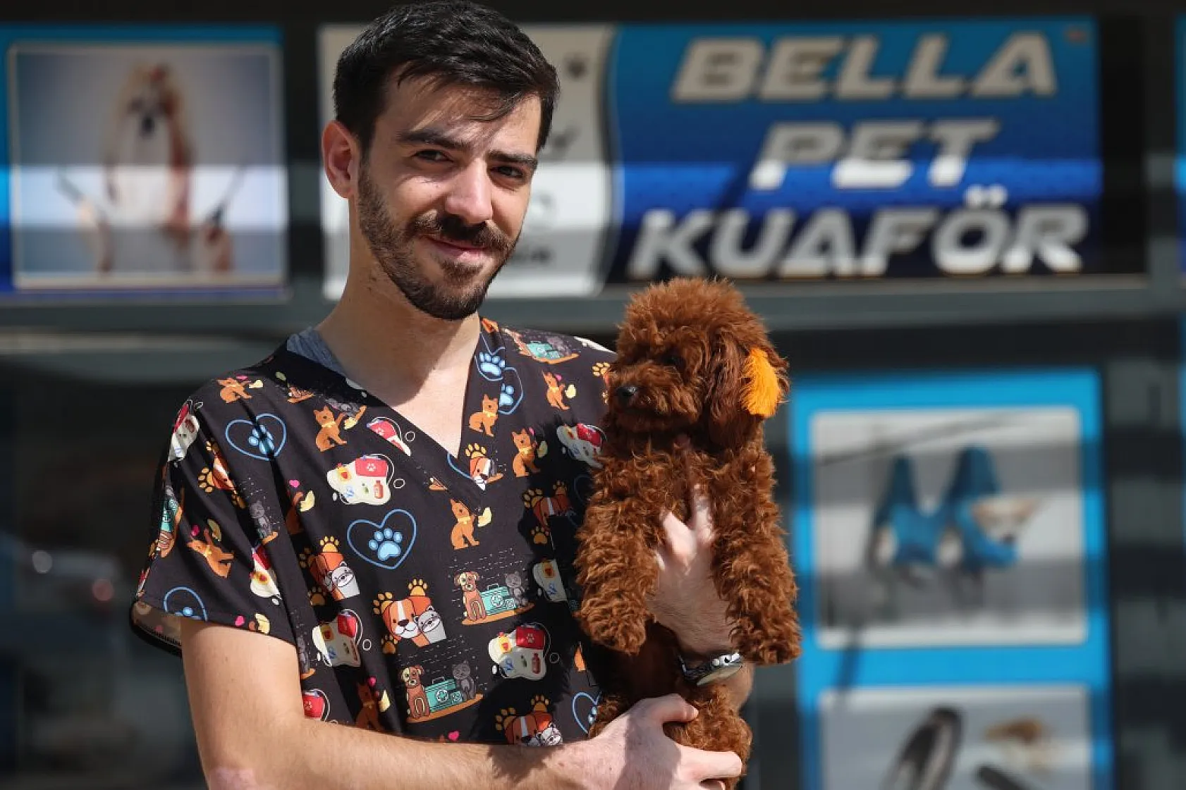 Elazığ'da bölgenin ilk ve tek pet kuaförüne yoğun ilgi!