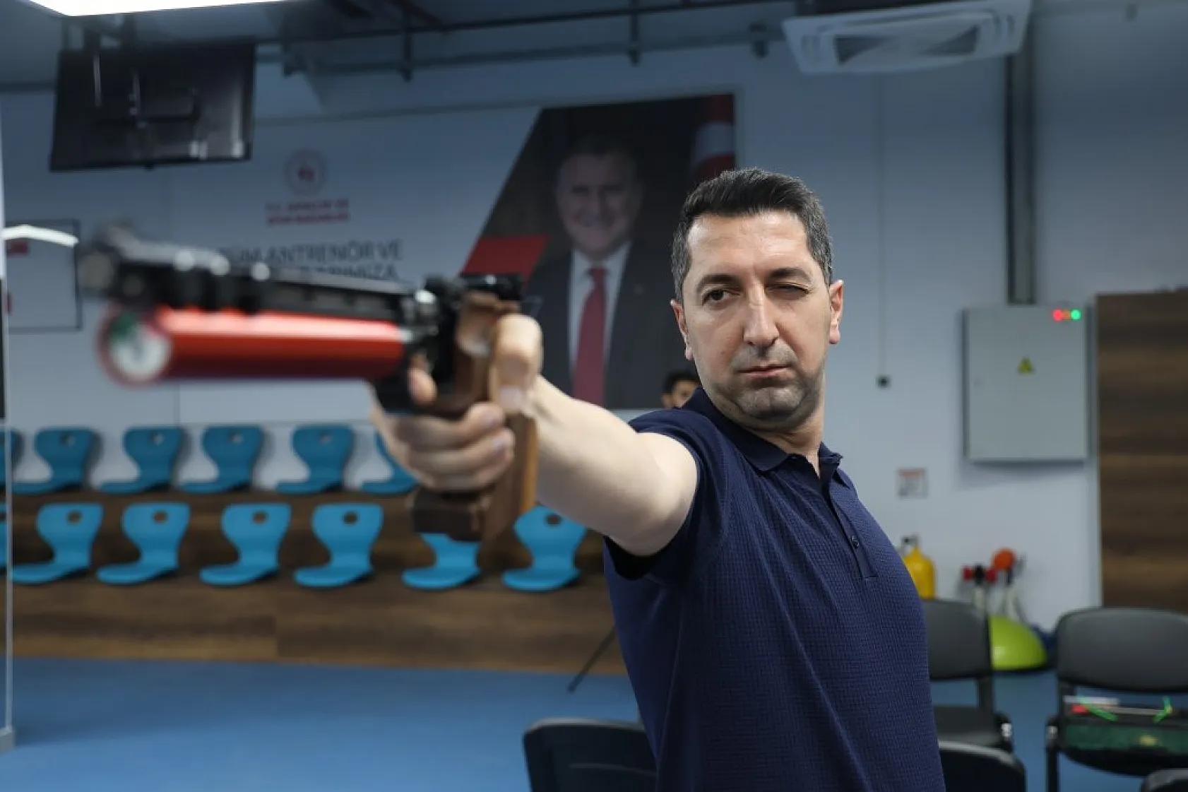 Yusuf Dikeç'in başarısı Elazığ'da havalı tabanca sporuna can suyu oldu