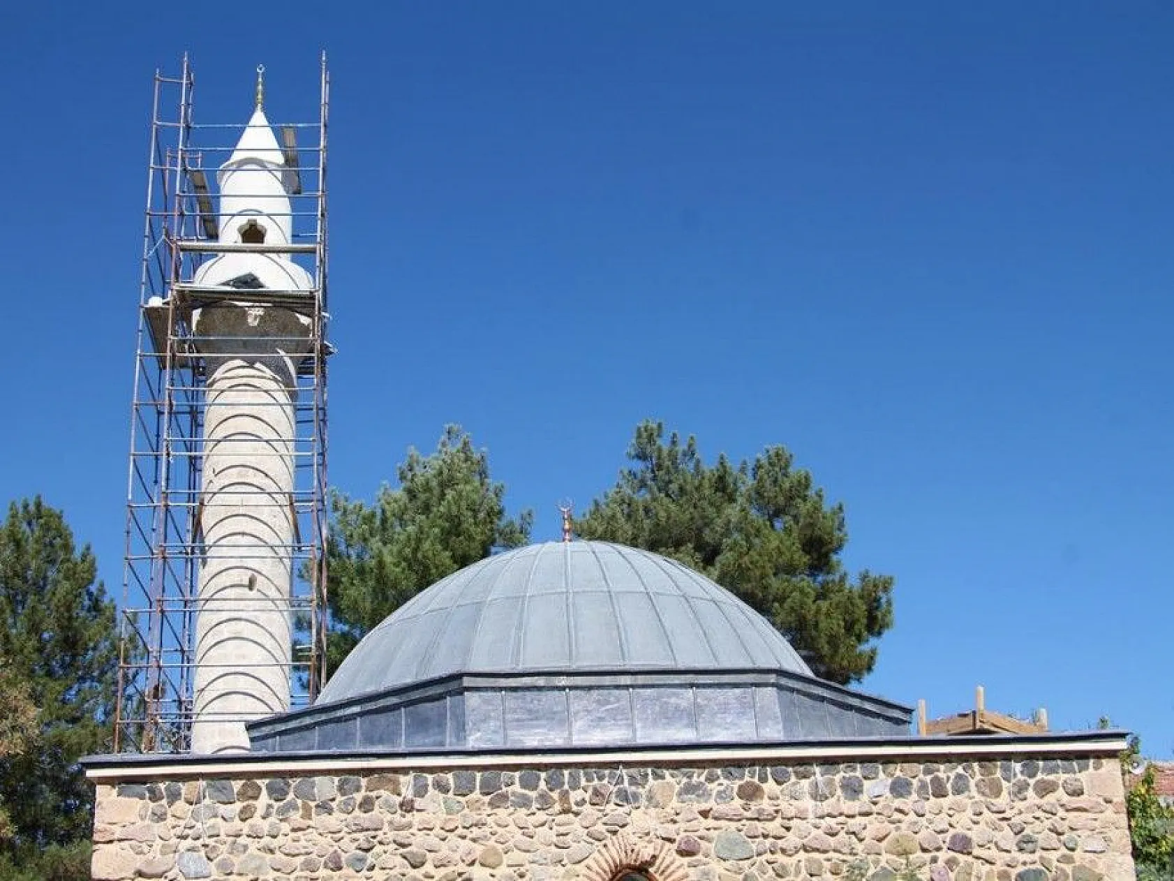 386 yıllık caminin restorasyonu tamamlandı