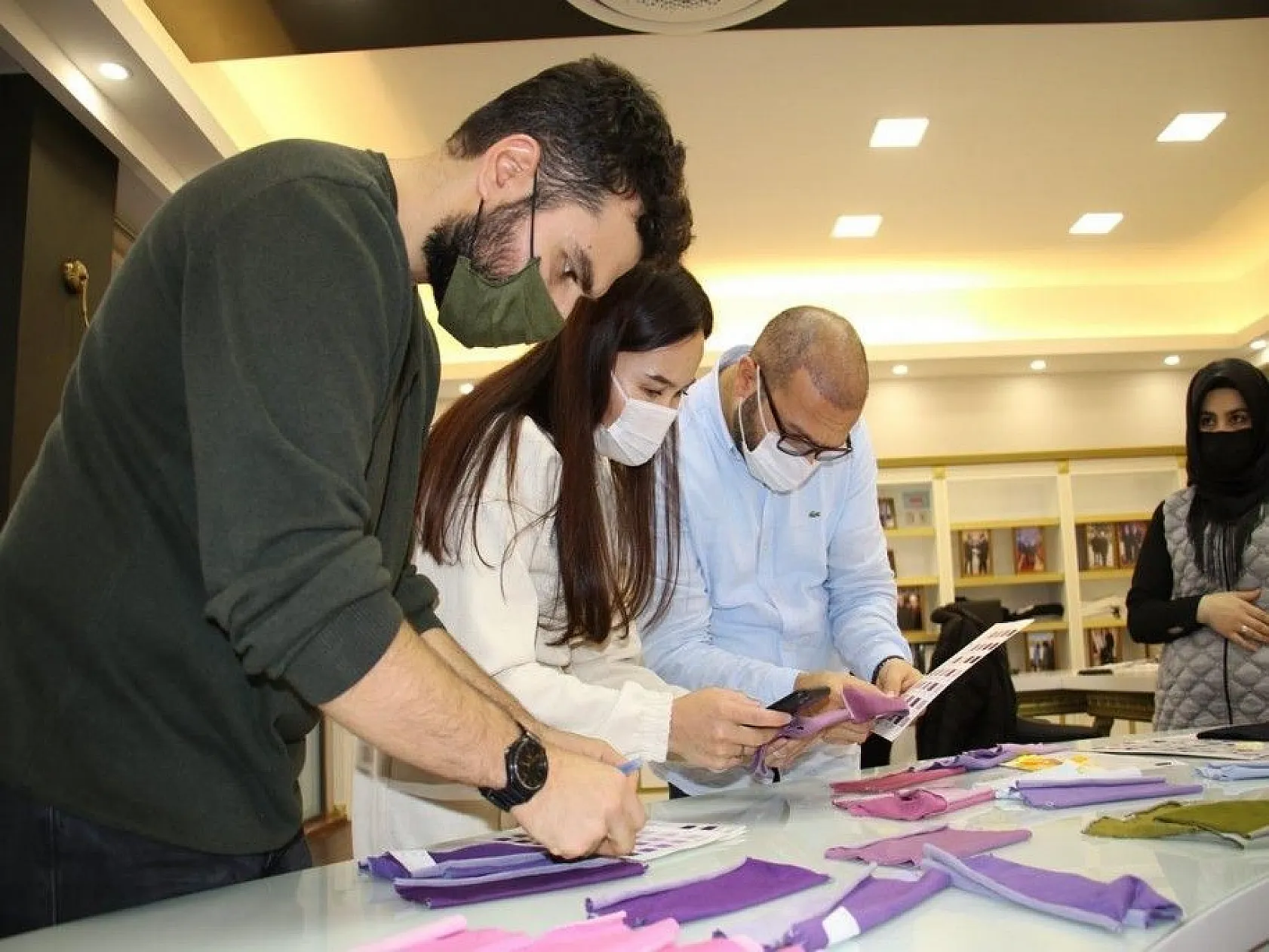 Dünyanın kumaşı artık Elazığ'dan