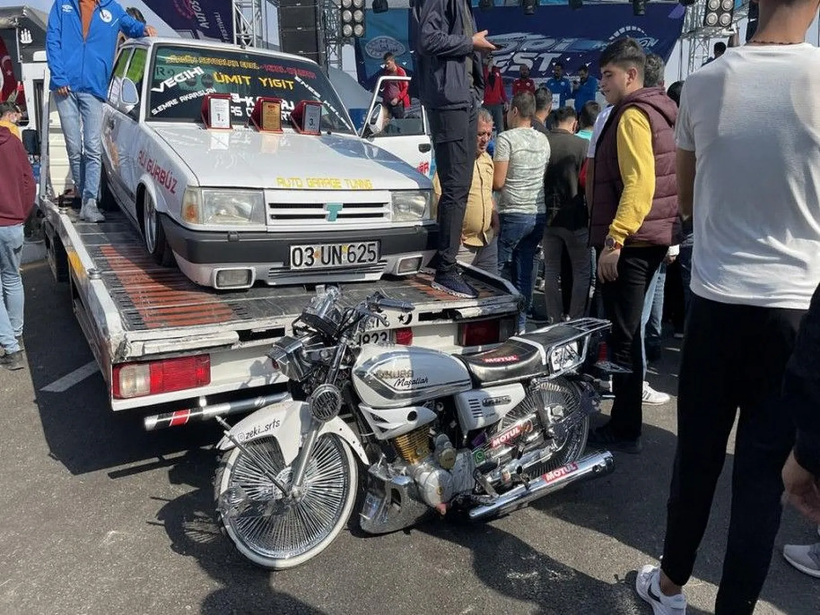 Elazığ'da Modifiyeli Araç ve Motosiklet Festivali düzenlendi