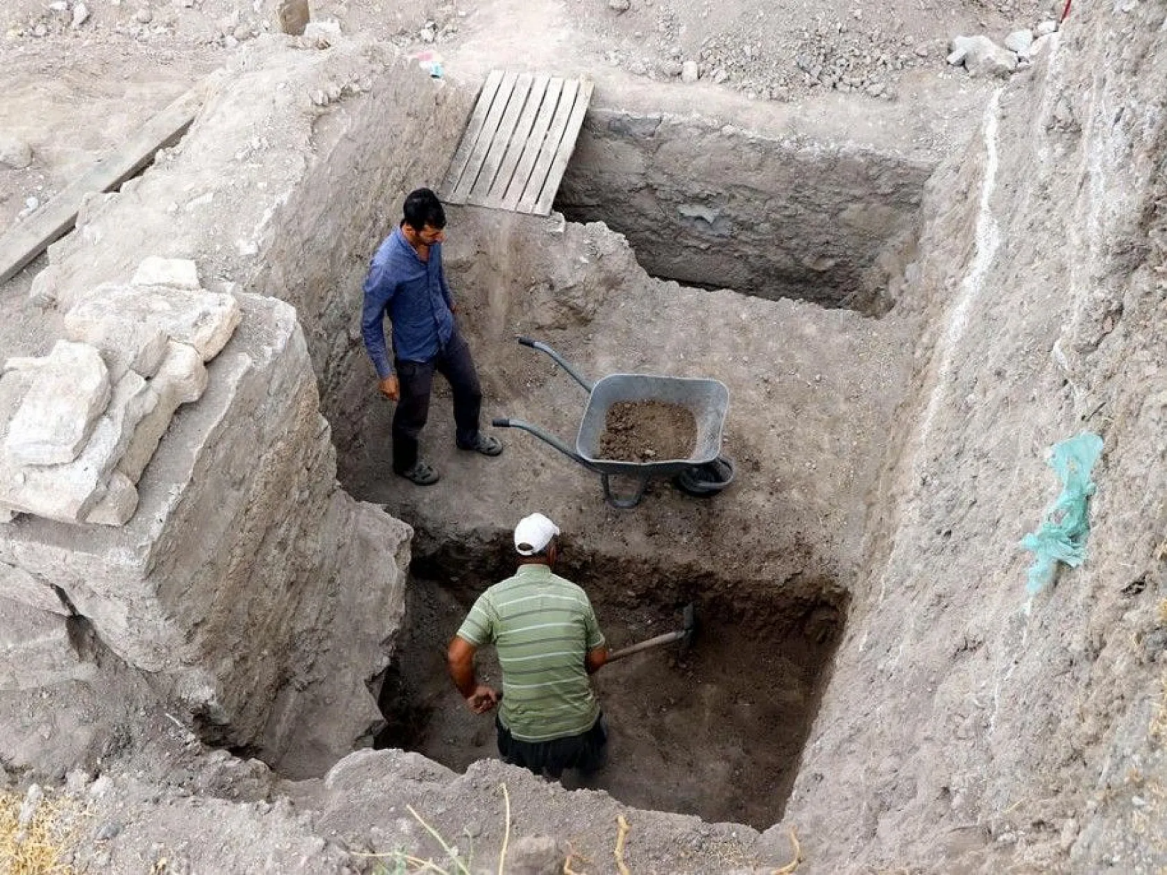 Elazığ'da Osmanlı dönemine ait olduğu değerlendirilen yapı bulundu