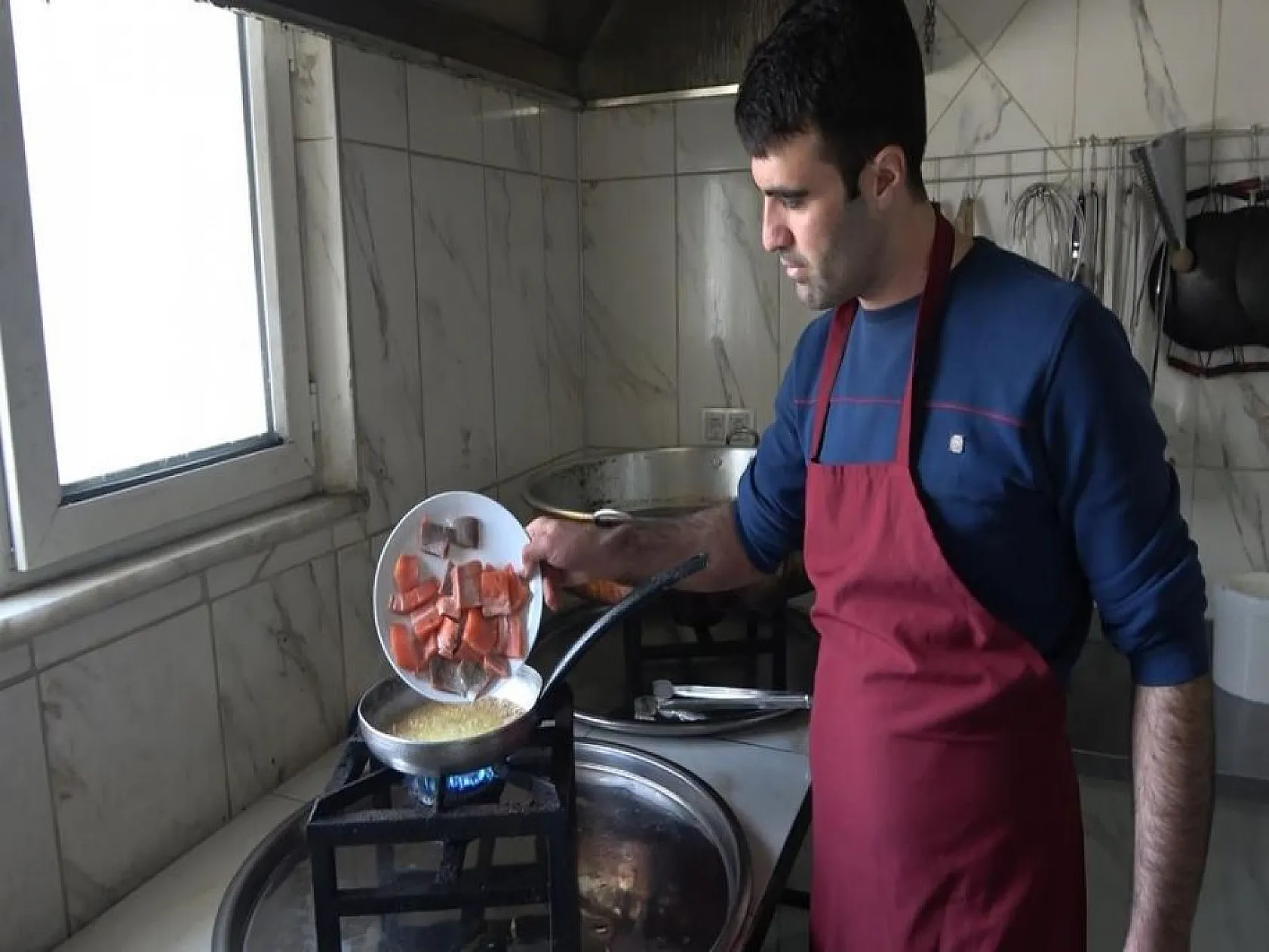 Güzel ilçemiz Keban, hem göze hem mideye hitap ediyor