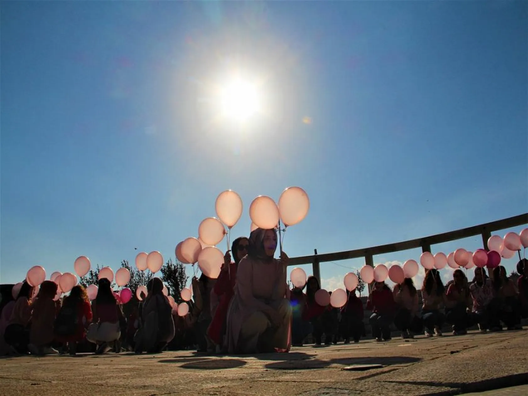Elazığ'da 'Meme Kanseri Farkındalık' yürüyüşü