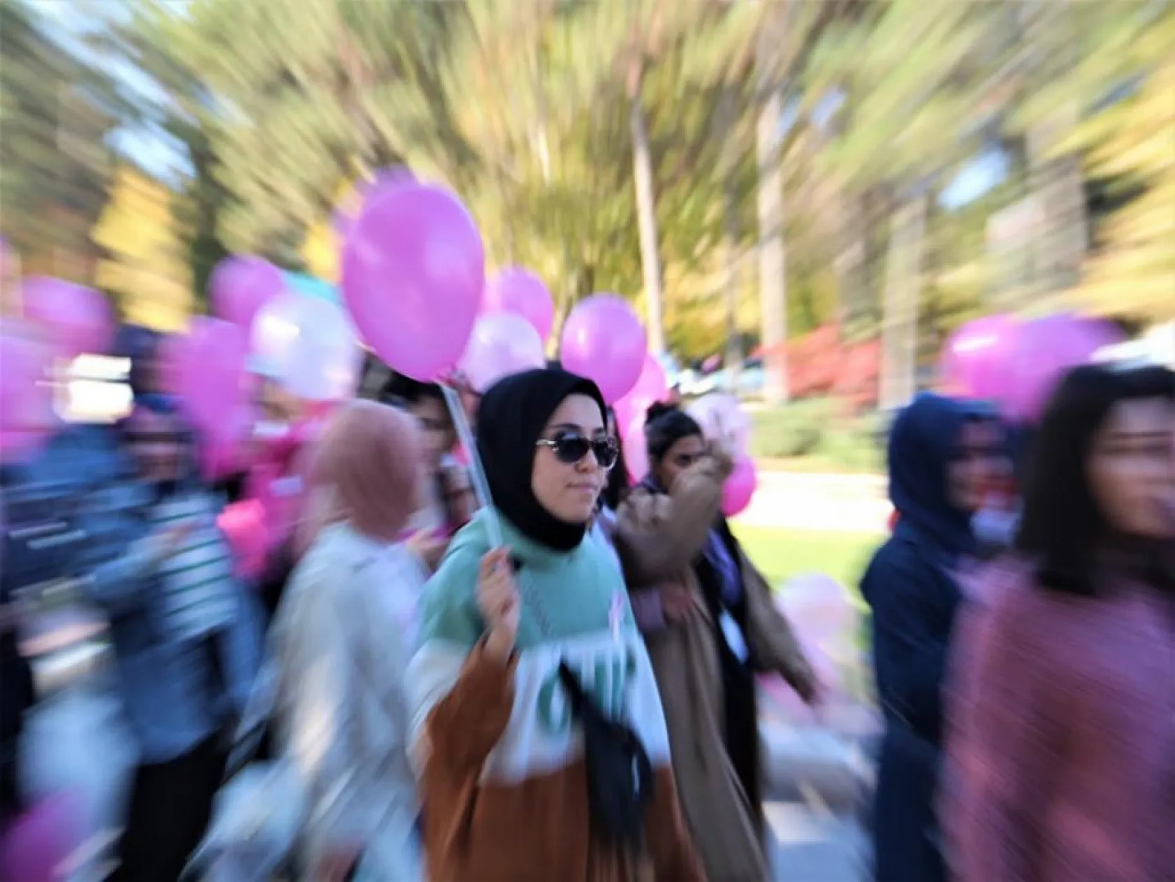 Elazığ'da 'Meme Kanseri Farkındalık' yürüyüşü