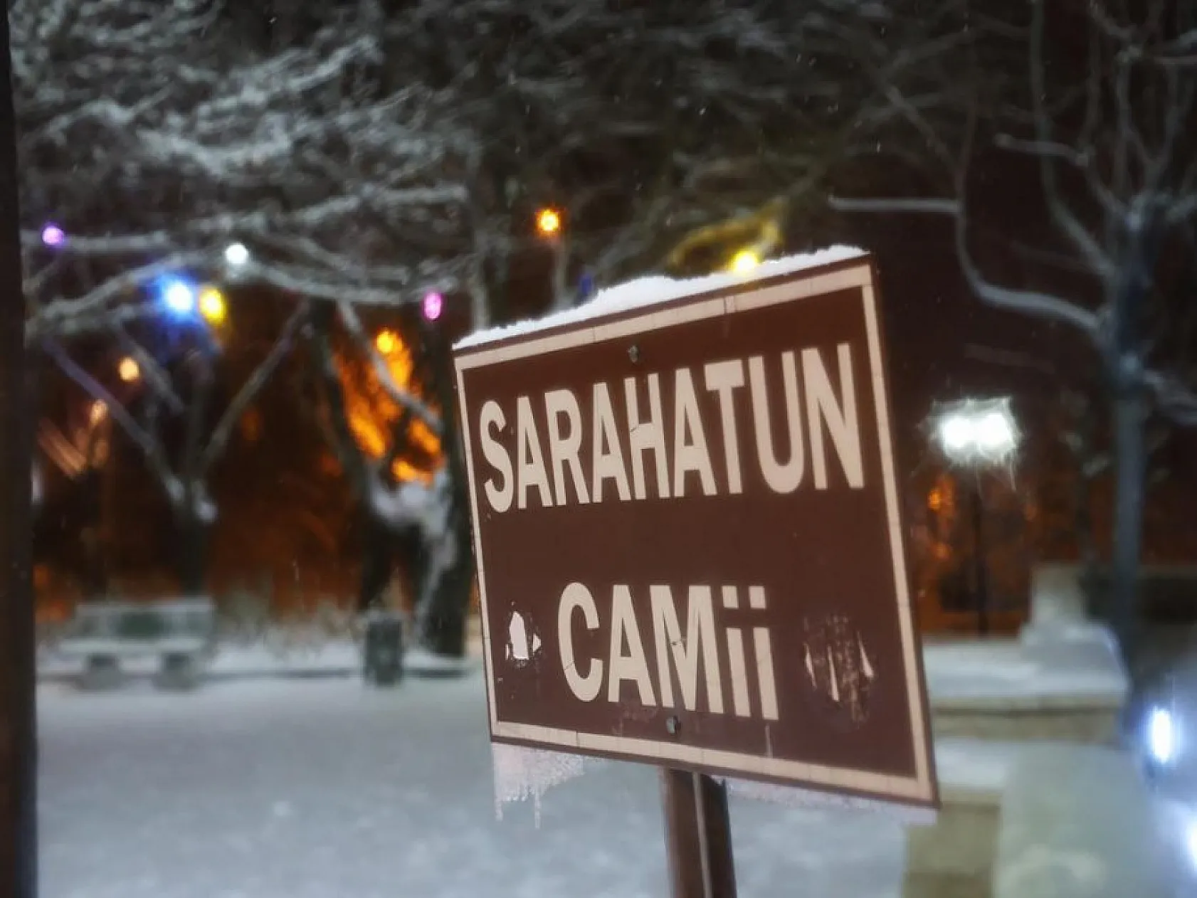 Harput adeta bir kış masalına dönüştü!