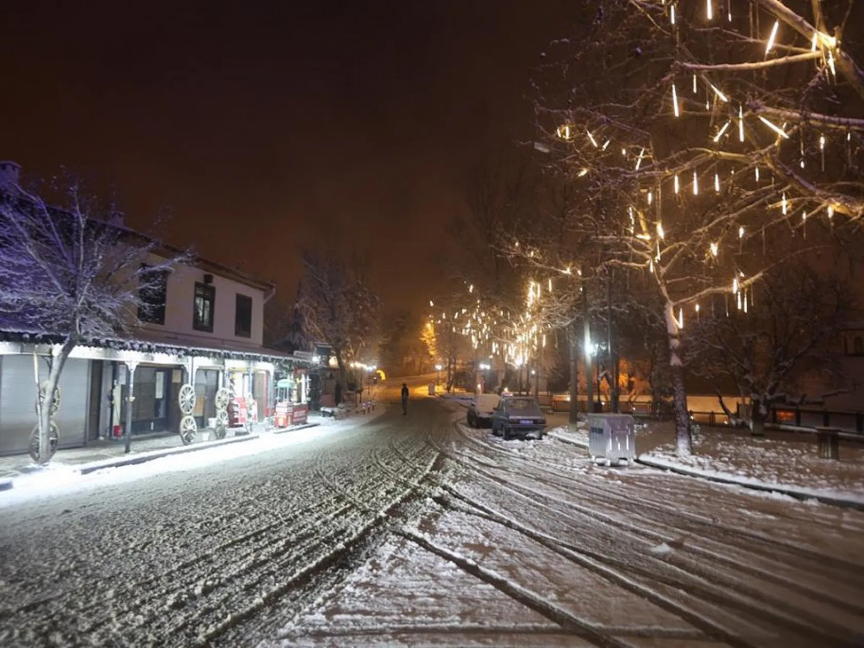 Harput adeta bir kış masalına dönüştü!