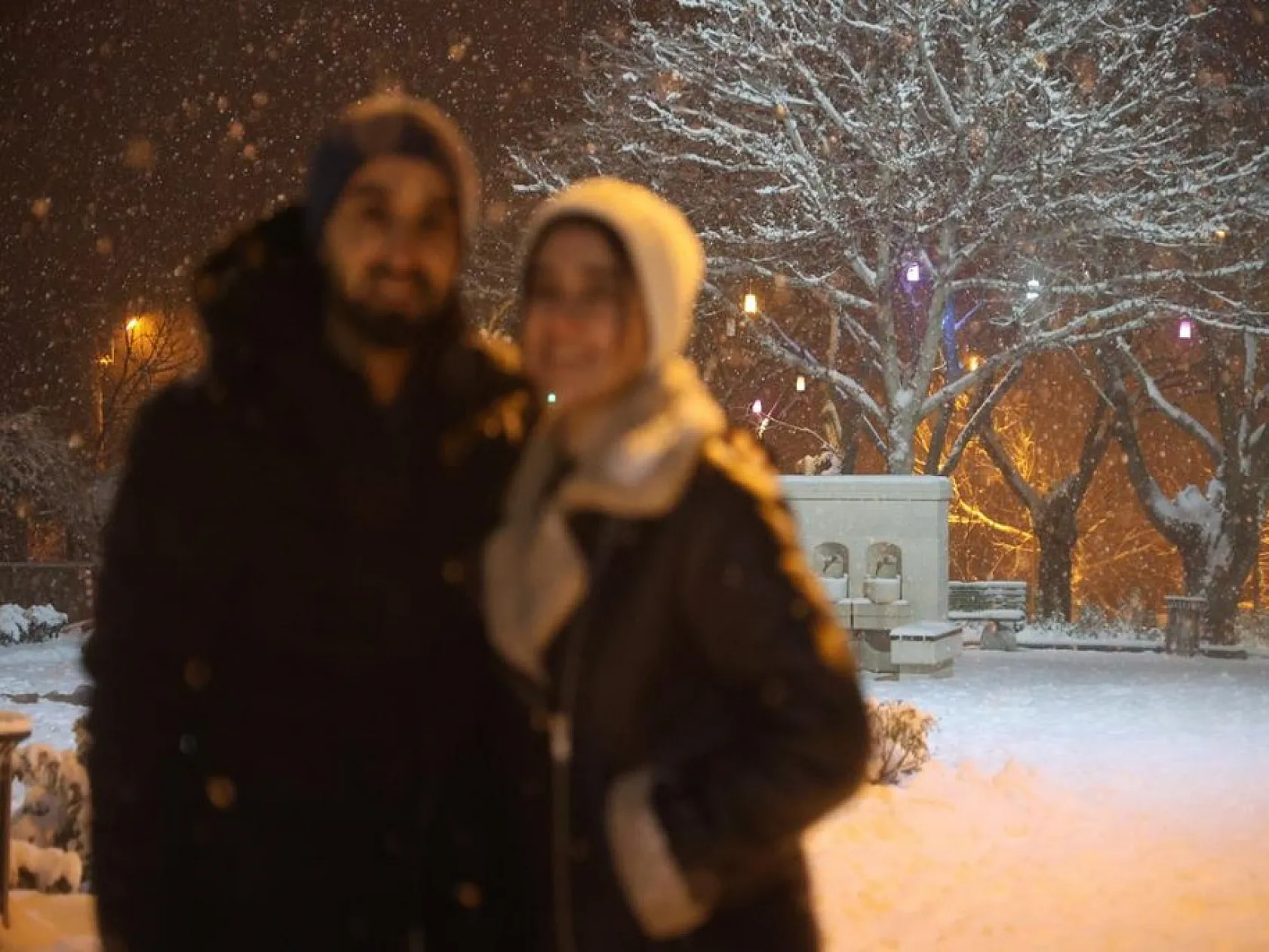 Harput adeta bir kış masalına dönüştü!