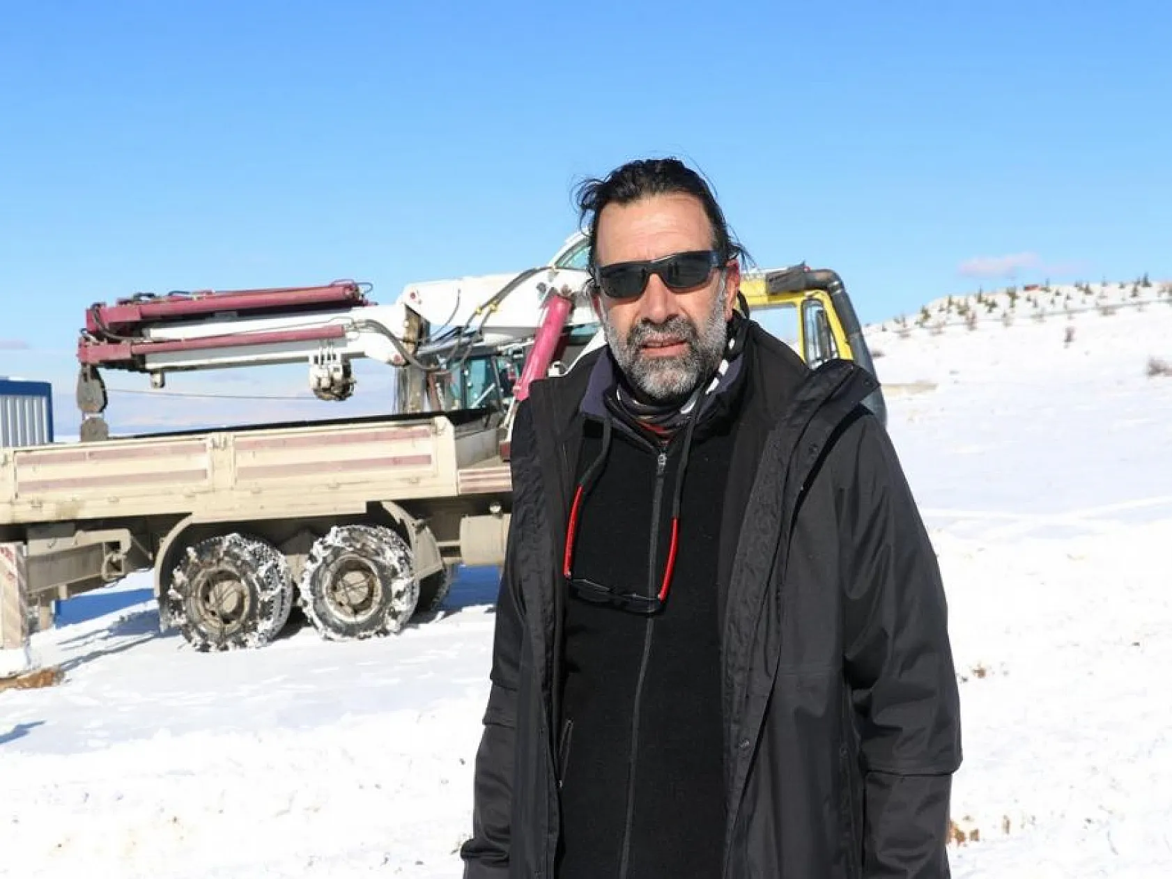 Hazar Gölü manzarası ile dikkat çeken Hazarbaba Kayak Merkezi, sezona hazırlanıyor