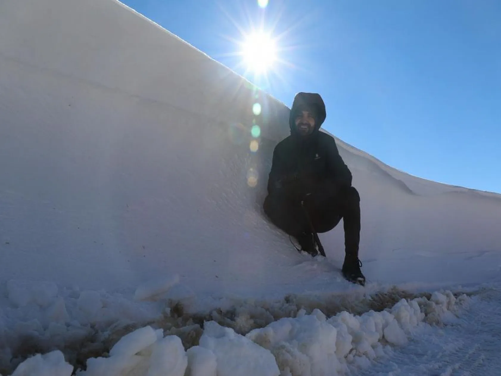 Hazar Gölü manzarası ile dikkat çeken Hazarbaba Kayak Merkezi, sezona hazırlanıyor